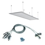 Kit de suspension pour dalle led