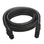 Kit tuyau d'aspiration noir 7 m