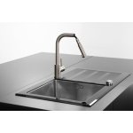 Kiwo mitigeur Évier À douchette façon inox Kiwo mitigeur Évier À douchette façon inox