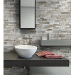 Lambris pvc valladolid gris clair 37. 5x260cm