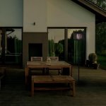 Lampadaire solaire effet rotin traily gris polyrotin h150cm