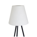 Lampadaire solaire ip44 rvb blanc rechargeable usb polythylne 2h d'autonomie