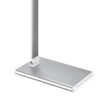 Lampe de bureau led 8w reglable tactile argent