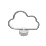 Lampe néon nuage sans fil cloud neon blanc plastique h19cm Lampe néon nuage sans fil cloud neon blanc plastique h19cm