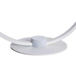 Lampe de table led 7w 3000k circulaire blanc
