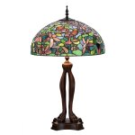 Lampe de table tiffany 3xe27