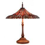 Lampe de table tiffany 3xe27