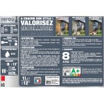 Lasure v33 hp les contemporaines 8 ans gris argenté satiné 1 l Lasure v33 hp les contemporaines 8 ans gris argenté satiné 1 l
