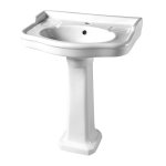 Lavabo colonne style antique blanc