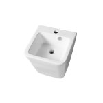 Lavabo  suspendre blanc de forme pure