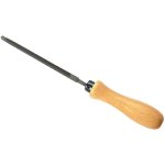 Lime tiers point mince manche en bois