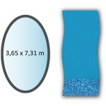 Liner swirl forme ovale 3. 65x7. 31m pour piscine hors sol - li1224sb Liner swirl forme ovale 3. 65x7. 31m pour piscine hors sol - li1224sb