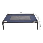 Lit pour chien chat lit de camp grand confort sur pieds tissu oxford textilne micro - perfor 76l x ...