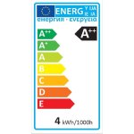 Lot de 10 ampoules d�corative led � filament dor� 4 watt (�q. 42 watt) culot e14
