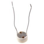 Lot de 10 douilles culot gu10 pour ampoule halogne ou led
