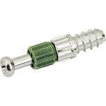 Lot de 10 goujons d'assemblage rastex acier nickel� hettich, l. 20 mm