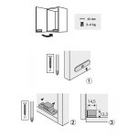 Lot de 10 loqueteaux magnétiques plastique hettich, l. 14. 5 x l. 45. 3 mm Lot de 10 loqueteaux magnétiques plastique hettich, l. 14. 5 x l. 45. 3 mm