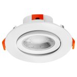 Lot de 10 spot led encastrable pour plafond 5w blanc neutre 425lm transformateur intégré Lot de 10 spot led encastrable pour plafond 5w blanc neutre 425lm transformateur intégré