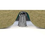 Lot de 10 support protecteur pour spots encastrables spotisol