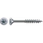 Lot de 100 vis acier tte fraise torx spax, diam. 4 mm x l. 45 mm