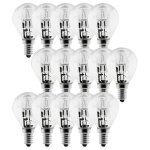 Lot de 15 ampoules halog�ne 28w e14