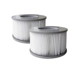 Lot de 2 cartouches filtrantes pour spa gonflable tte spa