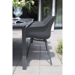 Lot de 2 - chaises sophie element armchair - anthracite Lot de 2 - chaises sophie element armchair - anthracite