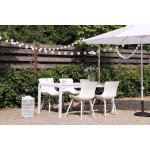 Lot de 2 - chaises sophie element dining - blanc