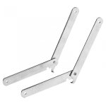 Lot de 2 compas pour trteau hettich, l. 200 mm