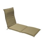 Lot de 2 coussins garden lit de soleil - 190 x 60 cm - argile