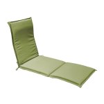 Lot de 2 coussins garden lit de soleil - 190 x 60 cm - olive