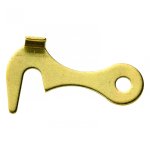 Lot de 2 crochets de contrevent acier hettich, l. 32 x l. 17 mm