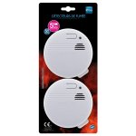 Lot de 2 d�tecteurs de fum�e nf otio