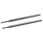 Lot de 2 fraises diamantes sphriques 1, 6 / 1, 8 mm