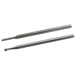Lot de 2 fraises diamantes sphriques 1 mm