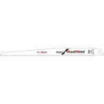 Lot de 2 lames coupe multimatériau bosch s1111df pour scie sabre ou Égoïne Lot de 2 lames coupe multimatériau bosch s1111df pour scie sabre ou Égoïne
