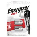 Piles lithium photo energizer cr2, pack de 2