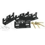 Lot de 20 clips pour plinthes.