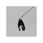 Lot de 3 attaches tablier souples quart de tour 140 mm