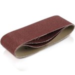 Lot de 3 bandes abrasives 75 x 533 mm grain 60 Lot de 3 bandes abrasives 75 x 533 mm grain 60