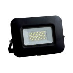 Lot de 3 led projecteur lampe avec epistar leds 20w noir 6000k ip65 extra plat