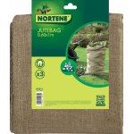 Lot de 3 sacs  dchets verts naturels   jutebag