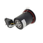 Lot de 3 spot encastrable anti - feu downlight chrome ?85mm ip65 pour bain et douche etanche