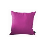 Lot de 4 coussins d�cor garden - canap� / fauteuil - 40 x 40 - framboise