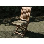 Lot de 4 coussins garden galette - 40 x 40 cm - argile