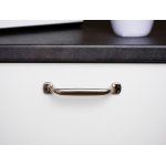 Lot de 4 poignées de meuble entraxe 96 mm zamak mat Lot de 4 poignées de meuble entraxe 96 mm zamak mat