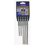 Lot de 5 forets master3 sds + multimatriau tivoly