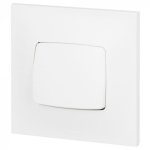 Lot de 5 interrupteurs va - et - vient neptune, blanc, legrand