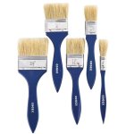 Lot de 5 pinceaux plats cogex