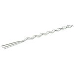 Lot 5 tuteurs spirales 1, 8m werkapro en acier